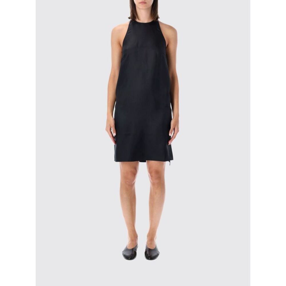 Loulou De Saison Women Bruna Silk Mini Dress Loulou De Saison With Halterneck